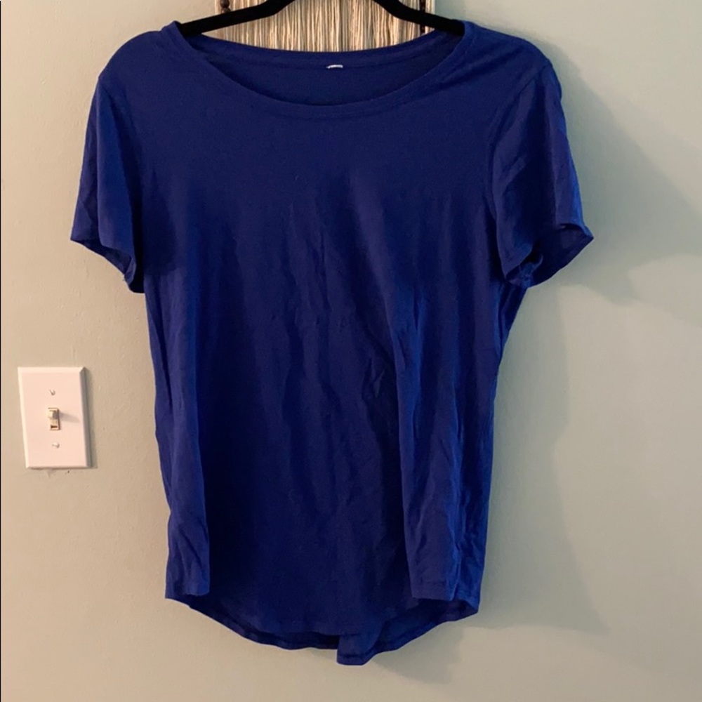Lululemon cobalt Blue T